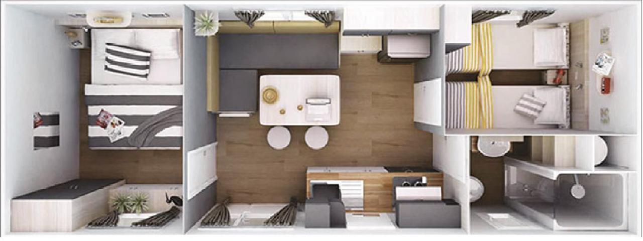 Mobile Homes Peros Zaton  Luaran gambar